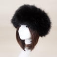 thumbnail image 6 of Soumake Women Autumn Winter Faux Fur Thickened Hat Outdoor Cold-Proof Warm Plush Beanie Fashion, 6 of 8