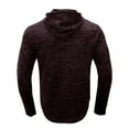 thumbnail image 4 of Mens Workout Hoodies Sweatshirt Comfort Long Sleeve Tshirt Undershirt Base Layer Tops Slim Fit Hooded Pullover Tees, 4 of 4