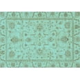 thumbnail image 1 of Ahgly Company Indoor Rectangle Abstract Light Blue Modern Area Rugs, 2' x 3', 1 of 4
