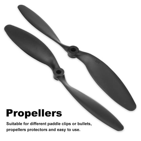 Image of Propellers 10pcs/set 8060 Propellers Blades Accessories for RC Airplane Quadcopter Black RC Airplane Propellers
