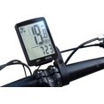 thumbnail image 4 of Computadora de bicicleta con pantalla LCD multifuncional, inalámbrica, resistente a la lluvia, velocímetro, odómetro, para ciclismo, 2,8 pulgadas, resistente al agua, 1 unidad, color negro, 4 of 5
