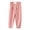 Pink, variant on JSCDRPDWL Pull on Sweatpant for Toddler Boys Girls Cotton Elastic Waist Cute Trousers with Drawstring Kids Lightweight Jogger Pants with Pockets
