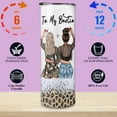 thumbnail image 2 of Best Friend Skinny Tumbler With Straw and Lid, Stainless Steel 20oz Insulated Besties Coffee Travel Mug, BFF Gifts Cups for Women and Girls, 2 of 5