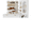 White, variant on Acekid Modern Vanity Makeup Desk with Lighted Mirror – 5 Drawers, Built-in Lights, Power Outlet, Makeup Table for Bedroom