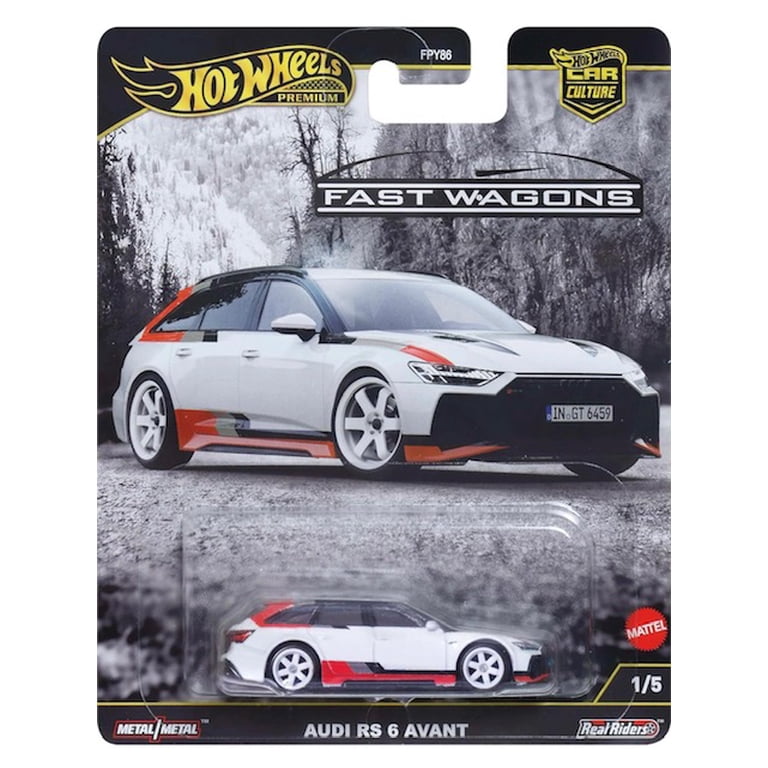 Hot Wheels Premium Car Culture Fast Wagons J Case Set of 5 Cars 1