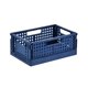 thumbnail image 1 of Cesta de almacenamiento plegable para el hogar, cesta de plástico para comida de picnic, cesta de frutas para la cocina de escritorio, caja de almacenamiento para compras en el supermercado, 1 of 5