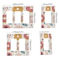 thumbnail image 2 of Yayeee Rocker Switch Wall Plate 2-Gang 4.7"x4.6" Home Decorative Outlet Cover, Pink Donut, 2 of 6