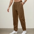 thumbnail image 2 of Sweatpants for Men – Lightweight Joggers for Workout or Streetwear Men's Casual Pants For Sports Daily Wear And Settings Lightweight Wide Leg Design Versatile Summer And Autumn Style, 2 of 8