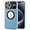 Light Blue, variant on Magnetic for iPhone 15 Case Compatible with Magsafe [Glass Lens Camera Protector] Shockproof Hard PC Matte Back Protective Soft TPU Edge Phone Cases for iPhone 15 Light Blue