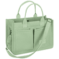 thumbnail image 1 of Cshidworld Tote Bag Bolso de Lona con Múltiples Bolsillos para Mujer, Bolso de Hombro Grande Cruzado Everything con Compartimentos, Bolso de Trabajo para Laptop, Bolso de Viaje Tipo Mensajero para Gi, 1 of 7