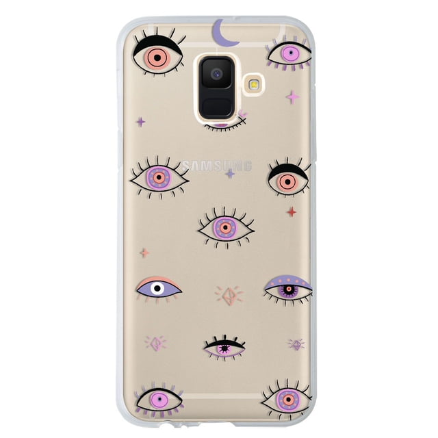 Funda para Galaxy A6 InstaCase, Protector Antigolpes, Case Ojo Turco Mistico