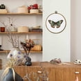 thumbnail image 4 of Moody Dragonfly Wall Art Decor, vintage butterfly wall art,  Vintage Dark Academia Insect Canvas Print 10x10, Cottagecore Minimalist Round Wall Hanging for Bedroom Living Room, 4 of 8