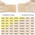 thumbnail image 4 of Wingslove Women's Full Coverage Plus Size Bra Non Padded Wireless Minimizer Bra, Dark Nude 50H, 4 of 9