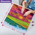 thumbnail image 4 of Lavendar Fields Pink Sky Puzzle 1000 Piece Rectangular Tube Gift Jigsaw Puzzle, 4 of 7