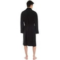 thumbnail image 2 of Cherokee Mens Plush Robe with Belt and Loops, 2 of 4