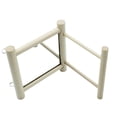 thumbnail image 1 of Natural Wooden Step Ladder for Conures, Solid Wood Material Offers Sturdy Support, Clean Easily And Promote Active Lifestyle In Your Feathered Friends, 1 of 5