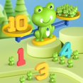 thumbnail image 4 of Frog Balance Scale Math Toys,Plastic Balance Scale Kindergarten Math Games with Frog, Number and CardsChildren Mathematics Developmental Toy,Educational Counting Toys for Kids Age 3, 4 of 8