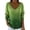 Green, variant on Women's Ombre Sequin V-Neck Long Sleeve Top, Elegant Gradient Shimmer Knit Pullover, Sparkly Party Blouse, Festive Holiday Glitter Sweater, Trendy Celebration Shirt