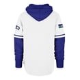 thumbnail image 3 of Men's-'47  White Seattle Seahawks Throwback Shortstop Pullover Hoodie, 3 of 3