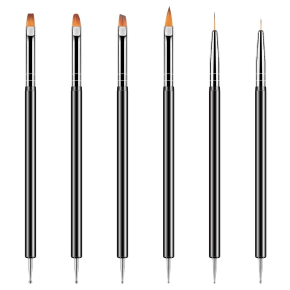 Nail Dotting Tools Artdone, 6 pinceles de doble punta para decoración de uñas