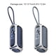 thumbnail image 4 of Injueey Mini banco de energía portátil sin cápsula ABS Stay Connected que ofrece protección contra sobretensiones celulares Baterías de general gris, 4 of 5