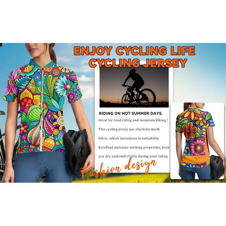 Women's Quick-Dry Cycling Jersey & 3D Shorts Set – Breathable MTB Bike Clothing