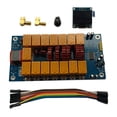 thumbnail image 3 of Kit de bricolaje ATU-100 Kits de bricolaje 1,8-50MHz ATU-100 Mini sintonizador automático de antena 7x7 + 0,96 pulgadas OLED Firmware programable - Montado Ensamblado Soledad Sintonizador automático de antena, 3 of 9