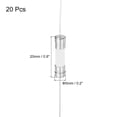 thumbnail image 2 of Uxcell 20Pcs Time Delay Fuse Wire Ceramic Fuses 5mm x 20mm 250V T12A, 2 of 6
