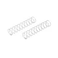 thumbnail image 2 of 0.5mmx10mmx50mm 304 Stainless Steel Compression Springs Silver Tone 10pcs, 2 of 3