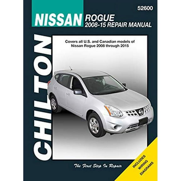 Nissan Rogue Chilton Repair Manual (2008-2015)