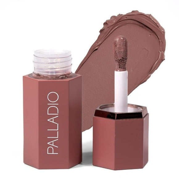 Palladio Rubor Líquido para Mejillas y Labios 2 en 1 Maquillaje, Rubor Facial, Fórmula Liviana en Cr multicolor