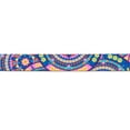 thumbnail image 3 of Country Brook Design® 1/2 inch Blue Boho Mandala Polyester Webbing, 5 Yards, 3 of 4