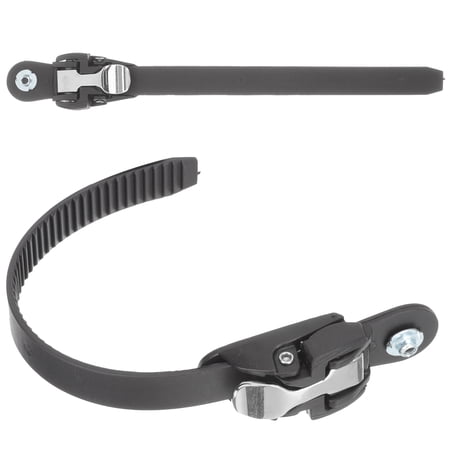 FOMIYES Skate Buckle Straps Inline Skate Straps Black Shoe Securing 1Pcs