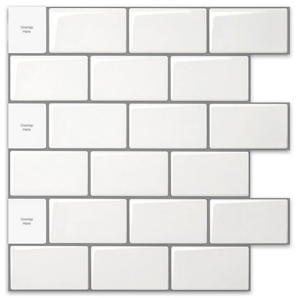 Long King Tile L And Stick, Self Stick Wall Tiles