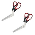 thumbnail image 1 of Oleegame 2PC Tomato Slicer And Lemon Slicer 1 Pizza Scissors Pizza Cutter With Sharp Food Grade Stainless And Handle With Soft Handle Multifunctional Kitchen Scissors Red, 1 of 7