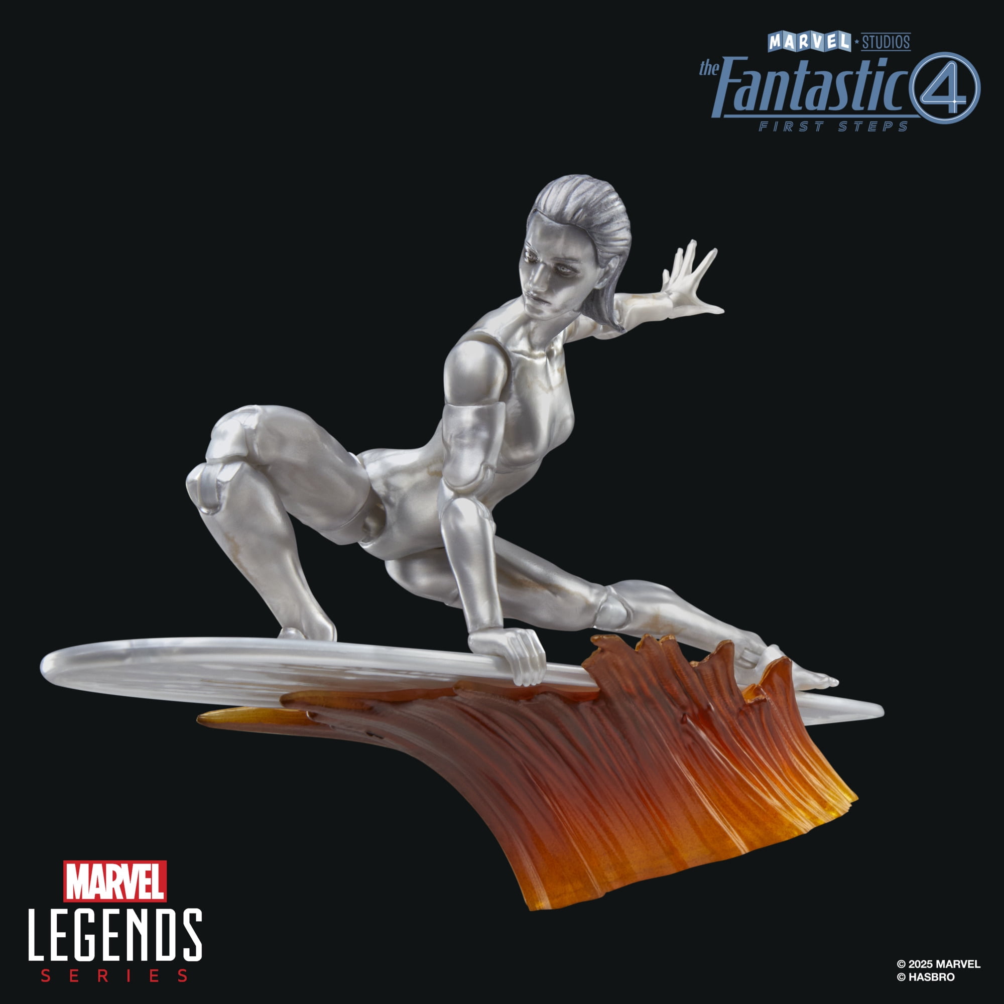 Marvel Legends Series Silver Surfer, The Fantastic Four: First Steps 6" Action Figure