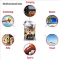 thumbnail image 6 of Goosebumps Microfiber Oversized Lightweight Beach Towel 27.5"x55" Sand Free Large Towels Travel Swim Pool Yoga Gym Camping for Adults Women Men Beach Essentials Accessories Vacation Gift, 6 of 7