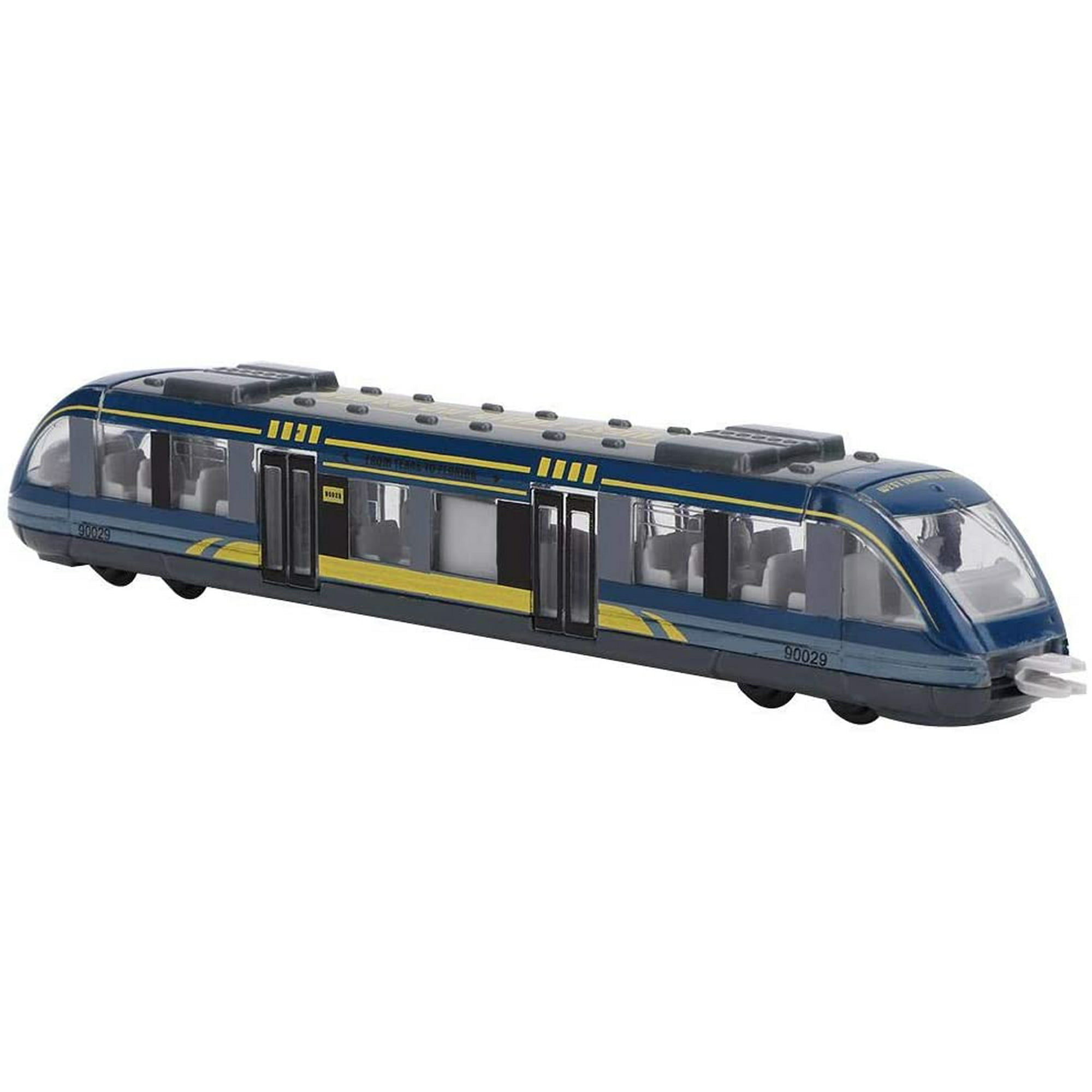 Train Toys Simulation Metro Model Alloy Sliding Diecast Metal Vehicles  Education Cognitive Toys Birthday 3 4 5 6 7 Years Kids (Blue) | Walmart  Canada