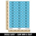 thumbnail image 2 of Paid Double Line Border Invoice Sticker Set - Light Blue - Gloss Finish - 1.75" Medium, 2 of 7