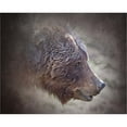 thumbnail image 2 of Great Art Now Grizzly Bear Boar by Larry McFerrin, Canvas Wall Art, 20W x 16H, 2 of 2