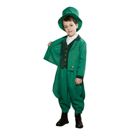 

ZIZOCWA Boy Romper Children S St. Patricks Day Carnival Polyester Irish Festival New Children S Suits Party Performance Props Toddler Sweats 4T Toddler Fall Outfits Boy Baby Clothes 3 Months