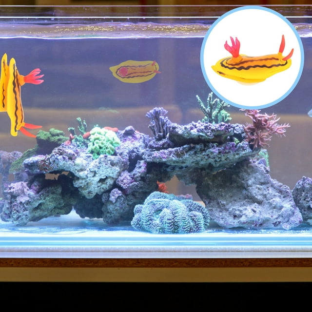 YSNOOWE Adorno Fluorescente Para Acuario Plástica Y