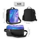 thumbnail image 2 of Disketp Swirl Blue And Purple Bolsa Térmica Estampada para Almuerzo, Lonchera para Hombres y Mujeres Adultos, 2 of 7
