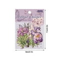 thumbnail image 2 of Binwennn Underwater Photography Products 45 Piece Floral Sticker Set For Crafts DIY Projects Assorted PET Flower Designs Including Roses Daisies And Tropical, 2 of 6