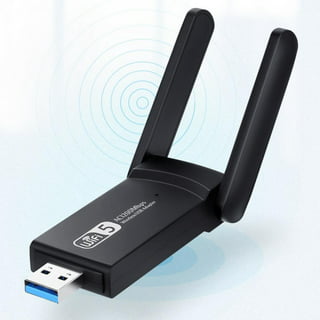GenBasic WiFi 4 USB Nano Wireless Network Dongle Adapter for Linux (Black)