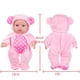 thumbnail image 2 of Muñeca Reborn de niña de silicona realista con muñecas blandas de ojos grandes juguete para regalo de niños JShteea  libre de BPA, 2 of 6