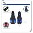 thumbnail image 5 of Swimming Duck Web Diving Flippers Professional Swimming Accessories, 5 of 8
