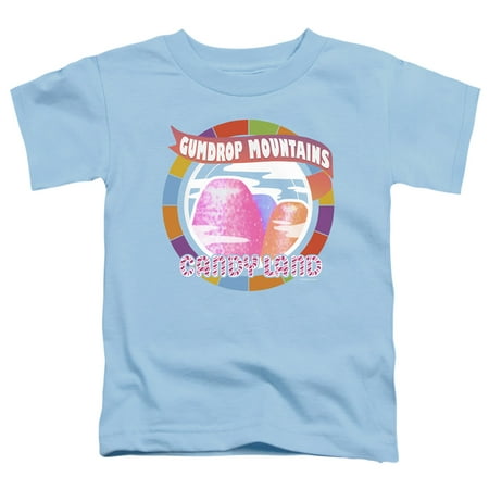 

Candy Land Gumdrop Mountains S/S Toddler T-Shirt Light Blue