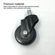 thumbnail image 4 of Ruedas Giratorias Para Silla De Repuesto Vogacara HA027608-02, 4 of 5