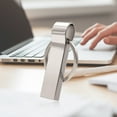 thumbnail image 3 of High Capacity USB Pen Drive - Keychain Hole, Lightweight Memory Stick , Waterproof , Compact & Durable, Sleek Metal Flash Drive Black 128GB, 3 of 5